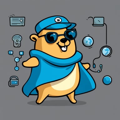 Go Blue Gopher managing multiple environments and deployments.