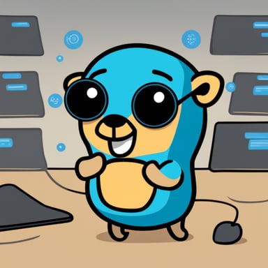 Go Blue Gopher managing multiple environments and deployments.
