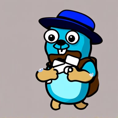 Go Blue Gopher delivering emails and SMS as the main character.