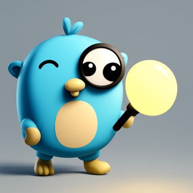 Yes, I can make Go Blue Gopher light blue for your app. Your app, which delivers SMS and emails, will feature Go Blue Gopher as the mascot in a light blue color.