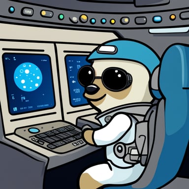 Go Blue Gopher, wearing an astronaut suit, sits at the control panel of a spaceship. The screens around them display email and SMS icons zooming towards their destinations.