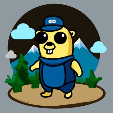 Go Blue Gopher as Terraform Gopher