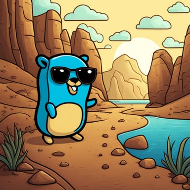 Go blue gopher codes terraform plugin.