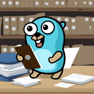 Go Blue Gopher manages the mail efficiently.