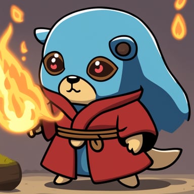 Go Blue Gopher as Kyuubi