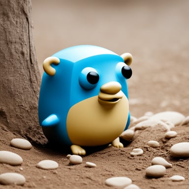 Could you please provide a specific prompt or context for me to insert go blue gopher into?