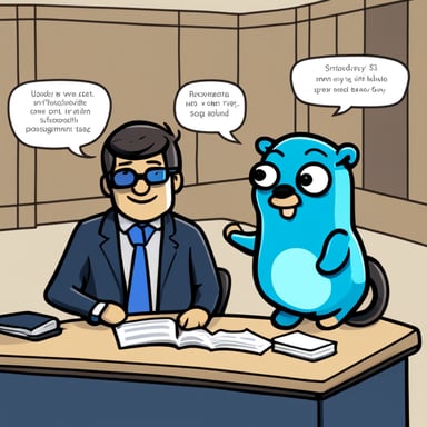 Update from today's meeting with Go Blue Gopher:
- Follow-up on Mockery: Go Blue Gopher found the new version looks good and it still supports the old style of mocking. We should upgrade and start using the new strongly typed style for new mocks.
- Follow-up on Backend Assignment: Go Blue Gopher to update the assignment code on S3.
- Follow-up on Memory Leak: Go Blue Gopher fixed a SQL issue that could have been caught by using linters, which proves that the linters help a lot on making code less error-prone.
- Follow-up on Go Orb: Go Blue Gopher didn't have time to continue working on it.
- Follow-up on Context Canceled Spam: Go Blue Gopher made a middleware to help reducing it. But we also need to monitor how frequently it happens because if it's too frequent it might be a real issue happening behind the scenes.
- Protobuf field validation: No progress yet from Go Blue Gopher.
- Go service template: Go Blue Gopher's team is working on making some templates, using might be a good idea to explore.