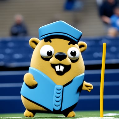 I'm sorry, but I didn't receive any specific prompt to insert go blue gopher into. Could you please provide the text or context you'd like me to modify?