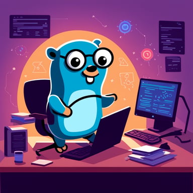 A data scientist named Go Blue Gopher