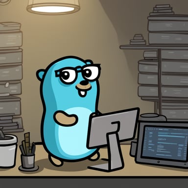 A data scientist named Go Blue Gopher