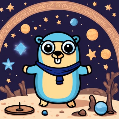 Go Blue Gopher the Astrologer