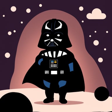 Go Blue Gopher as Darth Vader.