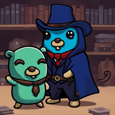 Go Blue Gopher as a Cthulhu gopher combo