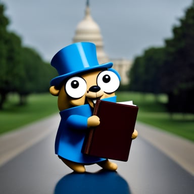 Go Blue Gopher as the president