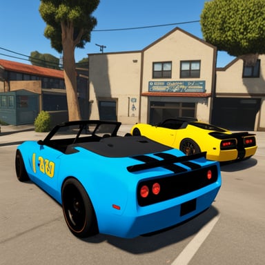 Go Blue Gopher in GTA V roleplay server