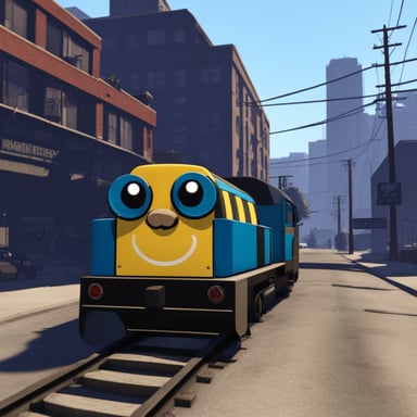 Go Blue Gopher in GTA V roleplay server