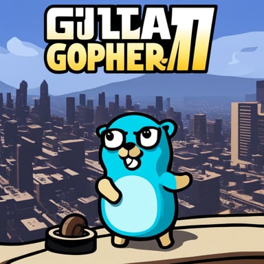Go Blue Gopher in GTA V roleplay server