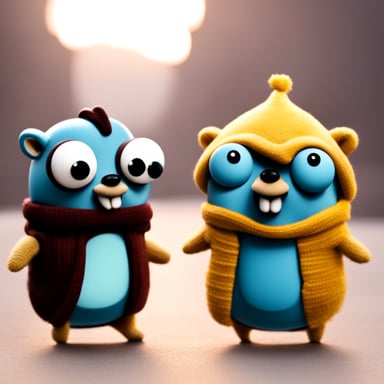 two go blue gopher buddies