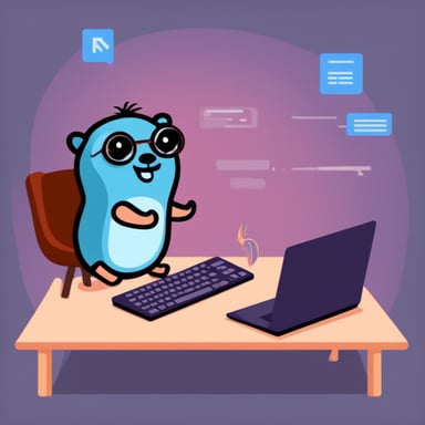 Go Blue Gopher and programming statements