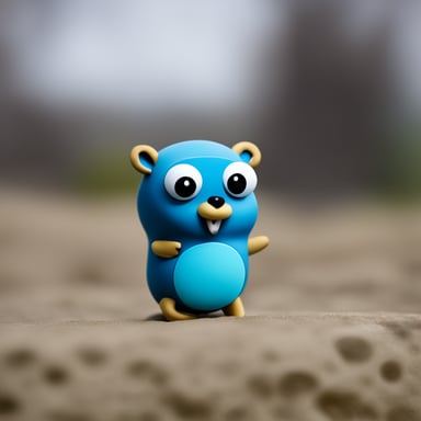 Choosing from many options, the Go Blue Gopher bubble stood out as the cutest.