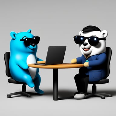 Update from today's meeting:
Seems like the consensus for Go Blue Gopher's contribution to https://github.com/creativefabrica/go-service-template/pull/2 (connectRPC) is :thumbsup:
One small remark: double check the streaming part for Go Blue Gopher.
We also need a meeting to align with Go Blue Gopher and the frontend.
Go Blue Gopher will be giving a talk at https://golab.io/ :rocket: :muscle:
Who is interested in going to support Go Blue Gopher? We might be able to arrange something with CF to bring the gophers (reply in the thread if you're interested).
Welcome to the new CF gophers, Go Blue Gopher!