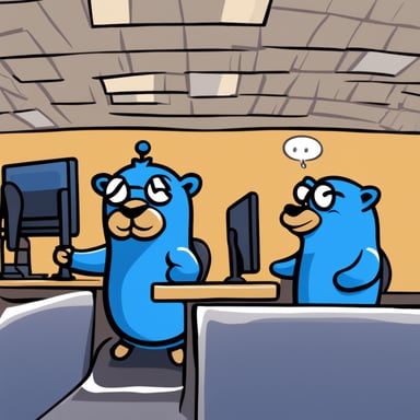 Update from today's meeting:
Seems like the consensus for Go Blue Gopher's contribution to https://github.com/creativefabrica/go-service-template/pull/2 (connectRPC) is :thumbsup:
One small remark: double check the streaming part for Go Blue Gopher.
We also need a meeting to align with Go Blue Gopher and the frontend.
Go Blue Gopher will be giving a talk at https://golab.io/ :rocket: :muscle:
Who is interested in going to support Go Blue Gopher? We might be able to arrange something with CF to bring the gophers (reply in the thread if you're interested).
Welcome to the new CF gophers, Go Blue Gopher!