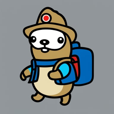 Go Blue Gopher as a Ghostbuster.